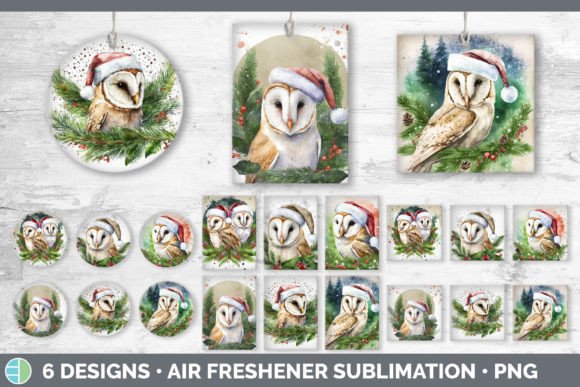 Christmas Barn Owl Air Freshener Subli: A Seller's Review