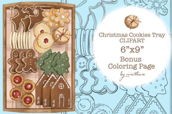 Christmas Cookies Tray Clipart & Illustrations Review