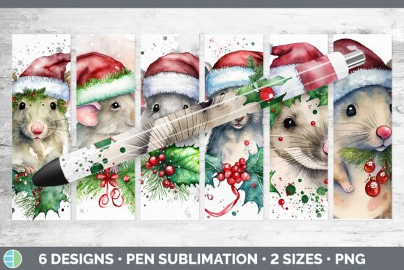 Christmas Mouse Pen Wraps: A Designer's Review