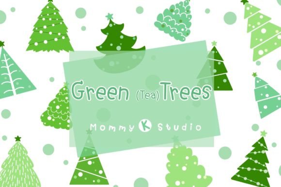 Christmas Tree Set6: Premium Illustrations for Holiday Design