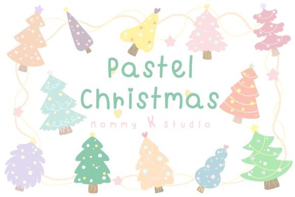 Christmas Tree Set8: Premium Illustrations for Holiday Branding