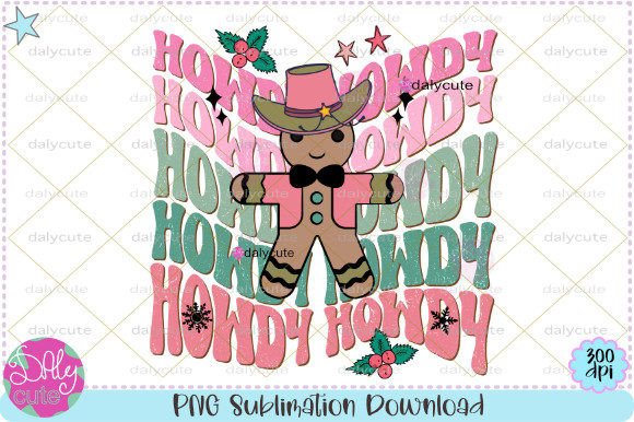 Howdy Christmas Retro Sublimation: Illustrations Review