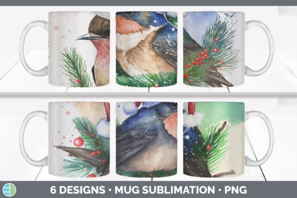 Review: Christmas Barn Swallow Mug Sublimation Design